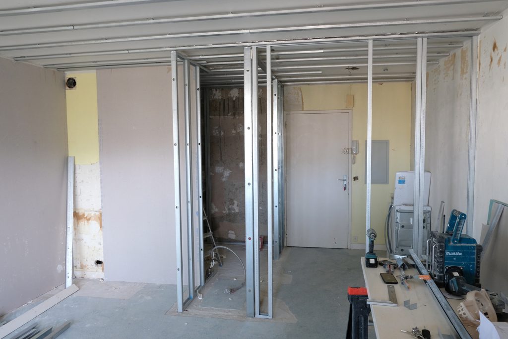 Rénovation studio La Baule