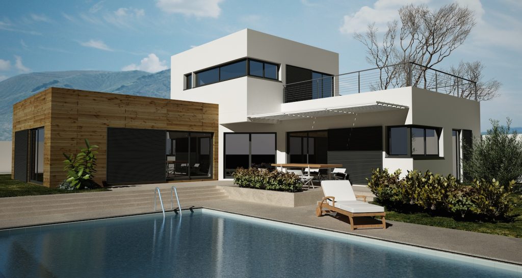 Extension ossature bois Guérande La Baule Pornichet Saint Nazaire