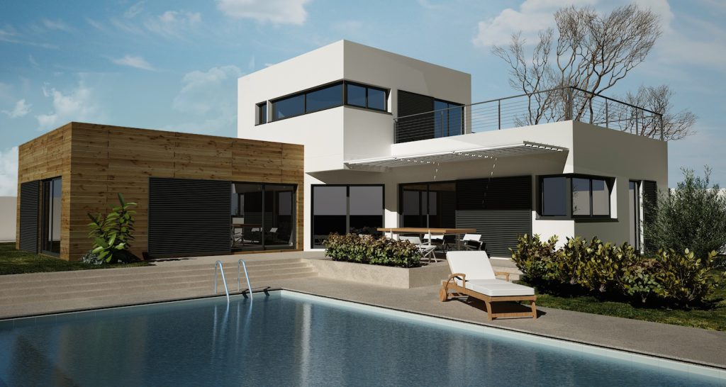 Extension ossature bois Guérande La Baule Pornichet Saint Nazaire